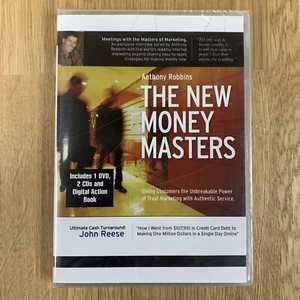 Anthony Tony Robbins New Money Masters DVD, CD & Action Book w John Reese - Picture 1 of 2