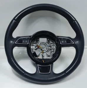 2012-18 Audi A6 A7 S6 S7 Sport Leather Steering Wheel w/ Paddle Shifters OEM - Picture 1 of 6