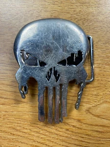 Punisher Skull Belt Buckle - Picture 1 of 3