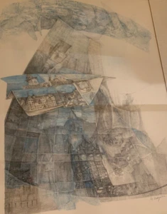 RARO CASI COMO NUEVO "So flies a Life" Anton Toni Krajnc numerado 166/260 artista - Imagen 1 de 12