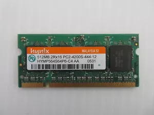 Hyix 512Mb PC2-4200S DDR SODIMM Memory RAM Module HYMP564S64P6-C4 - Picture 1 of 1