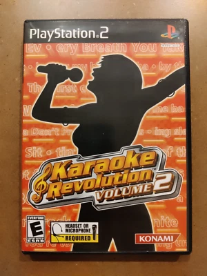 Karaoke Revolution Volume 2 PS2 Sony PlayStation 2 NTSC USA Konami - Image 1 of 4