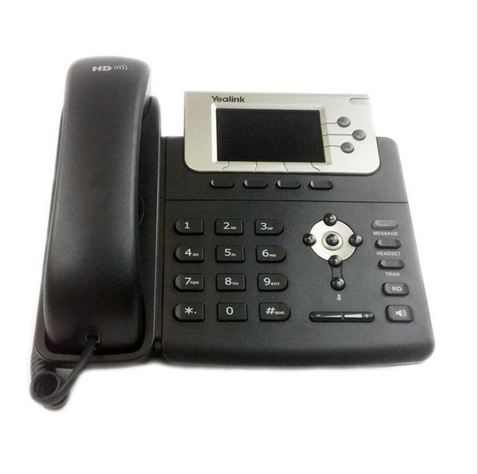 REF “A’ STOCK - Yealink T32G IP VOIP POE Telephone Factory Defaulted - Unlocked - Image 1 of 1
