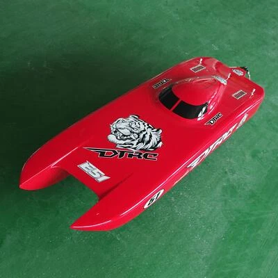 E51 Fiber Glass Electric RC Race Boat PNP Shaft Dual Motors Servos ESCs  - Image 1 of 4