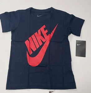NIKE BOYS TEE 86D906-B7N OBSIDIAN. SIZE 6 - Picture 1 of 7