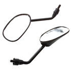 Pair Rear view mirror for Motorcycle Scooter tread 8mm M8 adjustable rotation DT