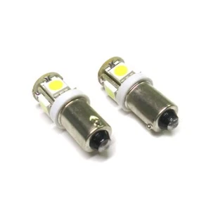 Lampada Led BAX9S H6W 5 Smd Piedi Storti Luci Posizione 12V - Foto 1 di 3