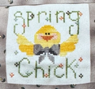 Waxing Moon Designs Cross Stitch Pattern Spring Chick Easter Special Edition - Image 1 of 4