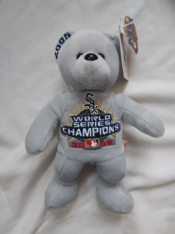 CHICAGO WHITE SOX 2005 WORLD CHAMPIONS 8'' PLUSH MLB TEAM ML BEARS NEW WITH TAGS Cover