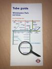L T. Tube Map.   (. Wimbledon. Park. Services.  2002.  )