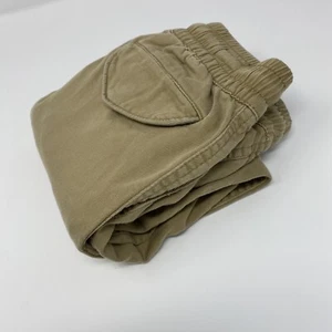 Gap Kids Beige Khaki Joggers Boys Size 5 - Picture 1 of 7