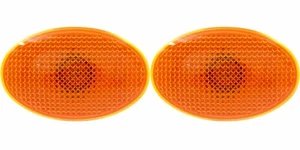 fit FORD SUPER DUTY DUALLY 1999-2010 REAR YELLOW SIDE MARKER LIGHTS LAMPS PAIR - Picture 1 of 2