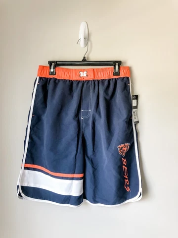 NWT NFL Apparel Chicago Bears Youth Swim Trunks - XL Cover