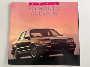 Plymouth Aclaim 2.5 3.0 Großformat Prospekt 1990 - Bild 1 von 1