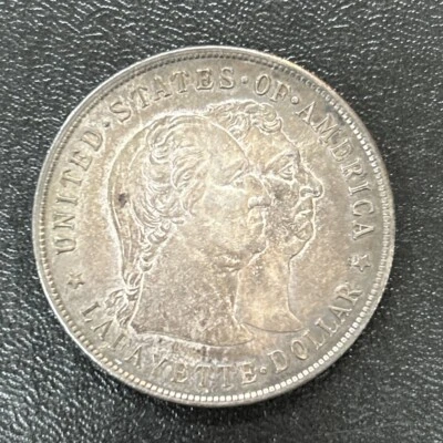 1900 Lafayette Silver Commemorative Dollar - Image 1 of 2
