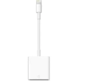 Apple Lecteur Carte Lightning vers SD Caméra Véritable OEM - A1441 - iPhone iPad - Photo 1/2