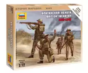 ZVEZDA 4 Sets 6166 6167 6168 6175 Historical Mini 1/72 WW2 British Sealed - Picture 1 of 4