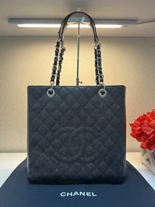 Chanel Classic Caviar Shopping Tote - Picture 1 of 12