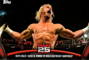 2018 Topps WWE Then Now Forever - 25 Years of Raw #RAW-38 Dolph Ziggler - Picture 1 of 2