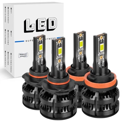 For Ford Ford Transit-150/250/350 2015-2020 LED Headlight Super Bright Kit HI LO - Image 1 of 4
