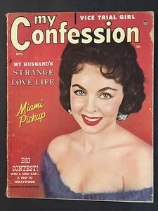 September 1956 My Confession Magazine Very Rare - Picture 1 of 2