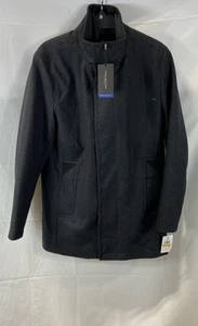 Marc New York Men's Black Wool Blend Coat Full Zip Jacket Outerwear Size XXL - Picture 1 of 4