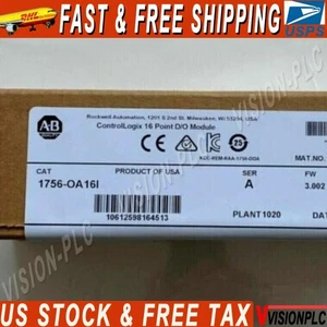 New Sealed AB 1756-OA16I ControlLogix 16 Point D/O Module 1756OA16I US Free Tax - Picture 1 of 1