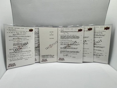 The X-Files Pilot Script Pages 1, 28–32 – 6 Card Lot Upper Deck 2019 Insert - Image 1 of 4