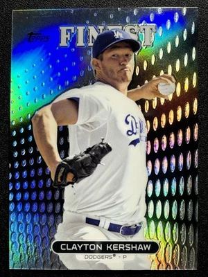 2013 Finest Refractors #10 Clayton Kershaw Los Angeles Dodgers - Image 1 of 2