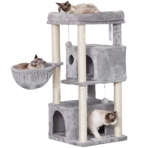 Cat Tree,Multi-Level Cat Condo for Large Cat Tower Furniture with Sisal-Cover... - Picture 1 of 9