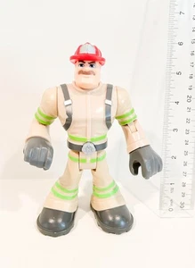 Mattel Fisher-Price Rescue Heroes Billy Blazes 6 in Fire Fighter - Bild 1 von 3