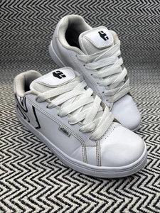 Zapatos de skate Etnies Y2K Fader blanco/negro con logotipo para hombre 6,5 para mujer 8  - Imagen 1 de 9