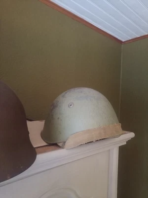 Casque Italien WW2 complet - Photo 1/4