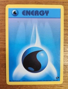 Tarjeta Pokémon Energía Agua, Juego Desafío Gimnasio 132/132 - Imagen 1 de 2