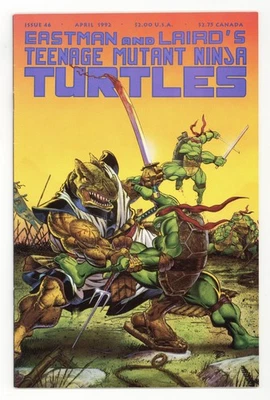 Teenage Mutant Ninja Turtles #46 FN 6.0 1992 - Image 1 of 2