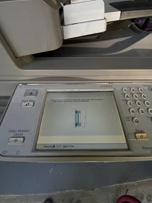 Copiadora/impresora a color Canon Imagerunner Advance C5255, 55 ppm con acabado de grapadora Foto 1 de 4