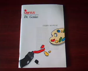 Genius - Dr. Genius Bedienungsanleitung - Scanner Grafikpaket Künstlerstaffelei - Bild 1 von 3