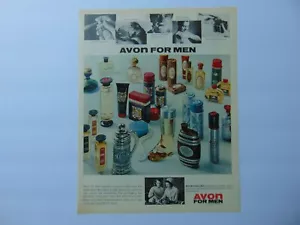 1965 AVON FOR MEN Products AVON CALLING vintage art print ad - Picture 1 of 1