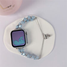 Women Bracelet Link Band Strap for Apple Watch 9 8 7 6 5 SE iWatch 40/44/41/45mm