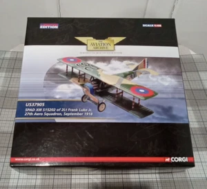 Corgi US37905 1:48 Scale SPAD XIII S15202 of 2Lt Frank Luke Jr, Sept 1918 - Picture 1 of 11