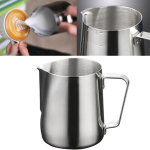 Milk Frothing Jug Frother Coffee Latte Container Pitcher Decor Durable