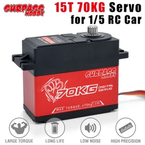 Surpass Hobby 15T 70KG High Torque Servo Metal Gear für 1/6 1/5 1/4 RC Car Boat - Bild 1 von 11