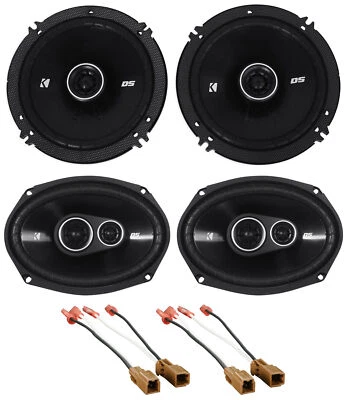 Kit de repuesto de altavoz delantero + trasero Kicker para Nissan Xterra 2000-2004 Foto 1 de 4
