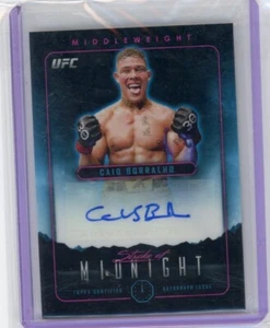 Caio Borralho 2024 Topps Midnight UFC Stroke of Midnight autograph - Picture 1 of 4