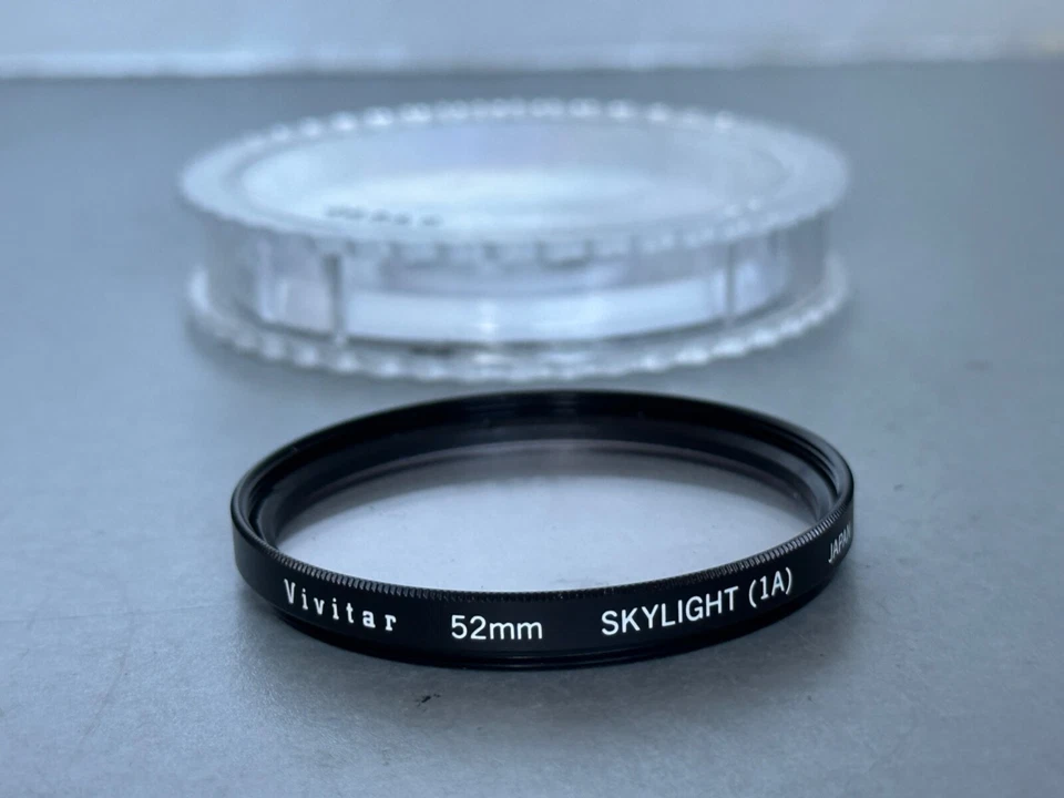 Vivitar 52mm Skylight  (1A) Filter &  Keeper - Image 1 of 1