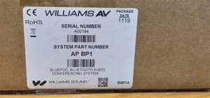 William Sound APBP1 NEW IN BOX SEALED PACKAGE INSIDE - Picture 1 of 7