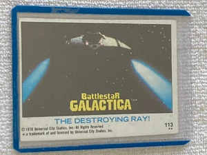 1978 Topps Battlestar Galactica TV Show Trading Card #113 Ex/Ex+ - Picture 1 of 2