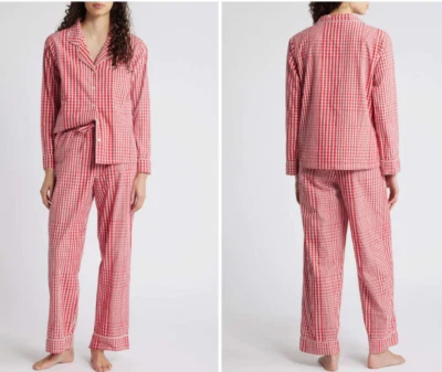 Новый Nordstrom белье женщин клетку хлопок пижамы комплект размер 2 X - Изображение 1 из 4
