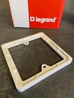 Legrand 7mm 1 Gang Synergy 7301 95 White Back Box Spacer Accessory Frame