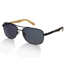 Caterpillar Sunglasses Men's CTS-8023 004P Matte Black/Solid Smoke Polarised
